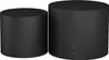 Set di tavolini Vicco Giva Nero 48 x 48 cm, Model 51638 Anteprima dell’immagine prodotto 1
