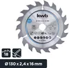 kwb 581857 Hartmetall Kreissägeblatt 130 x 16 mm 1 St. Produktbild-Vorschau 2