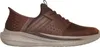 A side view of a brown SKECHERS SLIP-INS SLADE - ZACHARY shoe against a white background. Anteprima dell’immagine prodotto