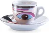 Zeller Espresso-Set, 12-tlg. "Magic Eyes", Porzellan Produktbild-Vorschau 2