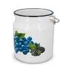 Kuketo | 3 l Emaille Milchkanne mit Deckel – Produktbild-Vorschau 2
