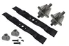 108 CM Jeu de lames + support pour Castel Garden Stiga Voir les images du produit 1
