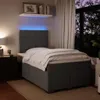 vidaXL Postel Boxspring s matrací Dark Grey 120x200 cm Náhled obrázku produktu 5