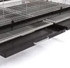Vogelvoliere Casa 120 · Antik/Platinum mit Flachdach von Produktbild-Vorschau 9