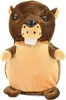 A plush toy beaver is shown against a white background. Náhľad obrázku produktu