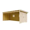Gartenhaus 14,3 m² - H231x248x648 cm - Ohne Boden und Produktbild-Vorschau 3