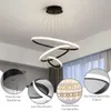 3 Ringen Moderne LED Hängelampe Esstisch,54W LED Produktbild-Vorschau 4
