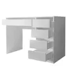 Idohome - Schreibtisch mit Schubladen BELLA 110x77x55 cm Produktbild-Vorschau 12