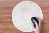 MuchoWow® Mauspad Mousepad Marmor - Weiß - Weich 50x50 cm - Produktbild-Vorschau 3