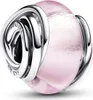 Rosa Charm von PANDORA aus Sterlingsilber und Glas Produktbild-Vorschau 1