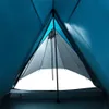 vidaXL Tente de camping 3 personnes bleue imperméable Voir les images du produit 10