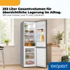 Exquisit Kühl-Gefrierkombination 253 l No Frost | Produktbild-Vorschau 5
