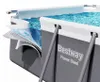 Piscina con struttura in acciaio 4,04 x 2,01 x 1,00 m con Anteprima dell’immagine prodotto 9