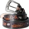 Ledergürtel Westerngürtel Cowboygürtel »WG-98« Braun Produktbild-Vorschau 1