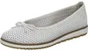 Tamaris Ballerina in weiss/weiss kombi, Gr. 40 Produktbild-Vorschau 3