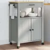 Carrello da cucina MONZA 60x40x90 cm in legno massiccio di Anteprima dell’immagine prodotto 2