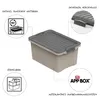 Pojemnik do przechowywania ROTHO ECO COMPACT 4,5L - Podgląd zdjęcia produktu 2