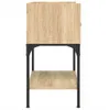 vidaXL Szafka nocna dąb sonoma 40,5x31x60 cm Materiał Podgląd zdjęcia produktu 8