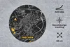 MuchoWow® Mauspad Mousepad Gold - Deutschland - Karte - Produktbild-Vorschau 2
