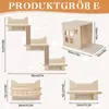 Katzen-Kletterwand mit Katzentreppe, Katzenhaus, Produktbild-Vorschau 2