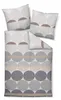 Janine Bettwäsche taupe 1x 135x200 cm + 1x 80x80 cm Produktbild-Vorschau 1