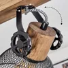 Cotes »Cotes« Deckenlampe, Holz/Metall, Braun/Schwarz Produktbild-Vorschau 3