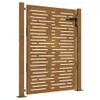 Cancello da giardino 105x155 cm in acciaio corten Design Anteprima dell’immagine prodotto 1
