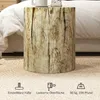 HOMCOM Beistelltisch, Couchtisch im Baumstumpf-Design, Rund Produktbild-Vorschau 6