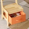 Kinder-Bausteintisch mit 2 Stühlen und 2 Orangefarbenen Produktbild-Vorschau 8
