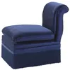 Casa Padrino Luxus Designer Sessel Blau 55 x 74 x H. 74 cm Produktbild-Vorschau 2