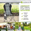 Juskys Campingstuhl Lido mit Getränkehalter & Tasche - Produktbild-Vorschau 2