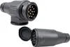 Anhängersteckersatz | 13-polig | 12V | fliegend | Stecker & Produktbild-Vorschau 2
