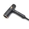A black Rowenta hair dryer with gold accents is shown against a white background. Podgląd zdjęcia produktu