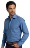Olymp Hemd blau schwarzer Knopf Luxor Produktbild-Vorschau 12