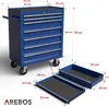 AREBOS Werkstattwagen 7 Schubfächer, abschließbar, Produktbild-Vorschau 7
