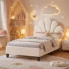 Lit bébé INONEFT, lit matelassé 90x200 cm, lit princesse Voir les images du produit 1