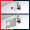 KOTARBAU® Doska na opravu závesov 9 x 9 cm Opravný kus so Náhľad obrázku produktu 6