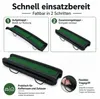 Wiltec Hunderampe 155 x 40 cm 90 kg faltbar Kunstrasen Produktbild-Vorschau 5