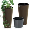 Prosperplast Blumentopf TUBUS SLIM Kaffee 25 cm Produktbild-Vorschau 2