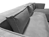 S-STYLE MÖBEL - Modernes Ecksofa Bello aus Hellgrau Cord Produktbild-Vorschau 7