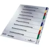DURABLE Blanko-Register PP 10tlg farbig Verlauf grau Náhľad obrázku produktu 2