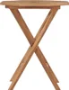vidaXL Klappbarer Gartentisch 60×60×75 cm Teak Massivholz Produktbild-Vorschau 1