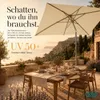 Sonnenschirm mit Kurbel inklusive Kühltasche & Tragetasche Produktbild-Vorschau 2