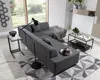 Rohová pohovka Porto 278 x 217 cm Bílá (imitace kůže) Náhled obrázku produktu 17