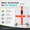 Koffergurt Kreuz – Gepäckgurt verstellbar, Kofferband mit Produktbild-Vorschau 4
