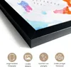 MuchoWow® MuchoWow® Gerahmtes Poster Weltkarte - Ölfarbe - Produktbild-Vorschau 3