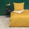 Satin-Wende-Bettwäsche - Apricot - Beige - Baumwolle - 135 Produktbild-Vorschau 2