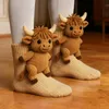 ASKSA 3D Stricksocken mit Tieren Animal Socks Winter Warme Produktbild-Vorschau 4