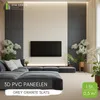 3D-Wandpaneele PVC | Lamellen Optik | Grey Granite Slats - Produktbild-Vorschau 2