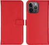 Selencia Bibliothèque en cuir véritable pour l'Apple iPhone Voir les images du produit 1
